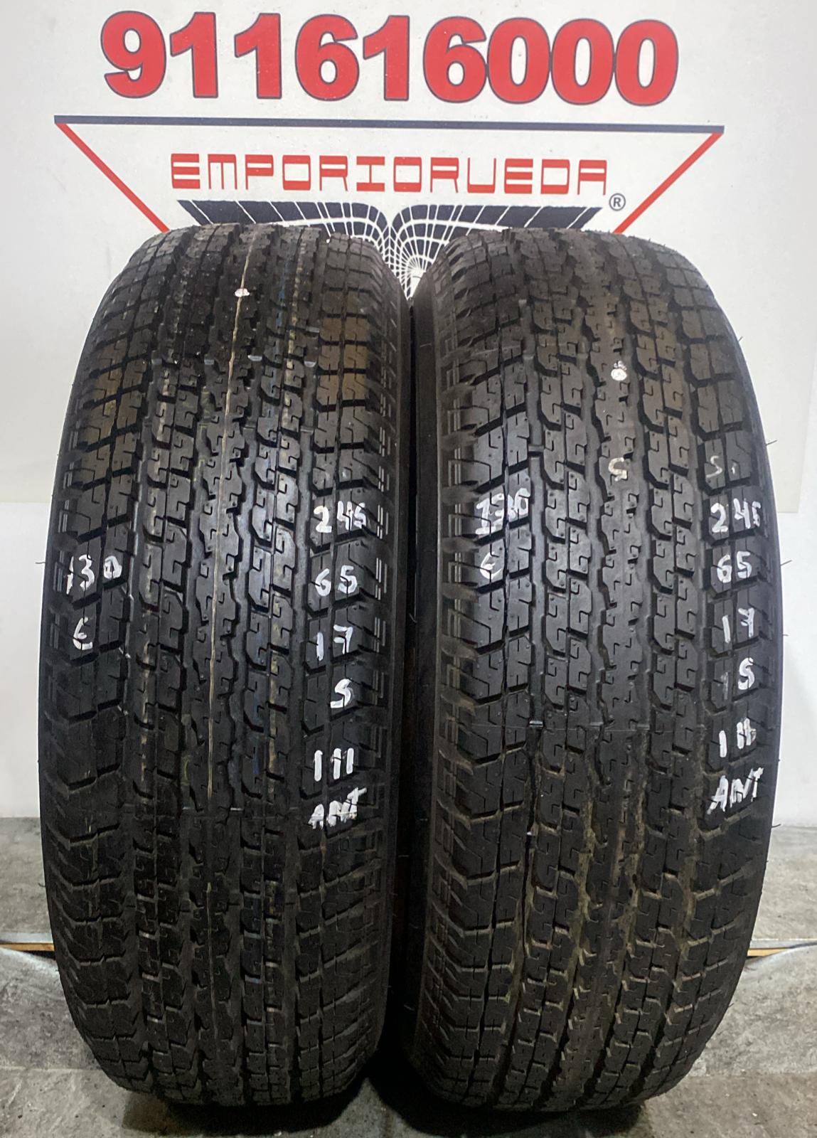BRIDGESTONE DUELER H-P USADO  245/65 R17 111 S